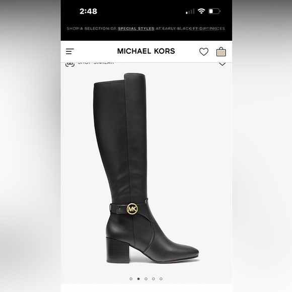 Michael Kors “Carmen” riding boot - Picture 1 of 3